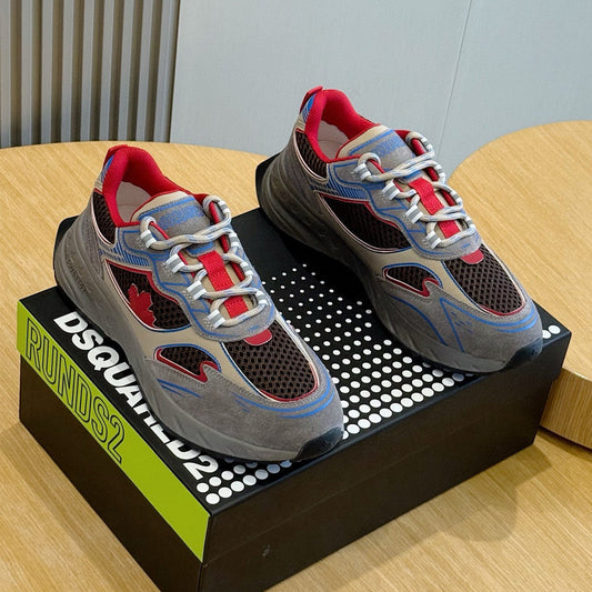 DSQUARED2 Men's shoe Leather sneakers