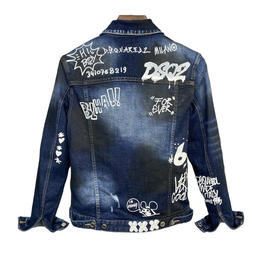 DSQUARED2 Distressed Denim Jacket
