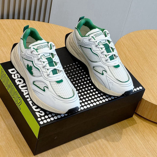 DSQUARED2 Men's shoe Leather sneakers