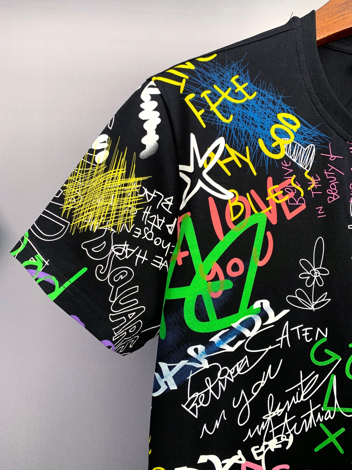 DSQUARED2 2025SS Graffiti T-shirt