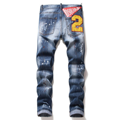 DSQUARED2 badge signature Jeans