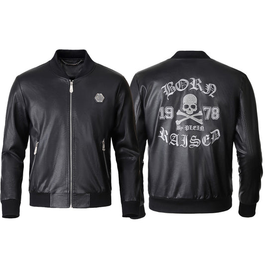 New-LOGO Cowhide Jacket