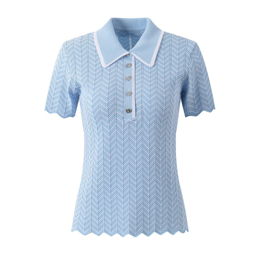 MR.TOM  Women Stripe T-shirt