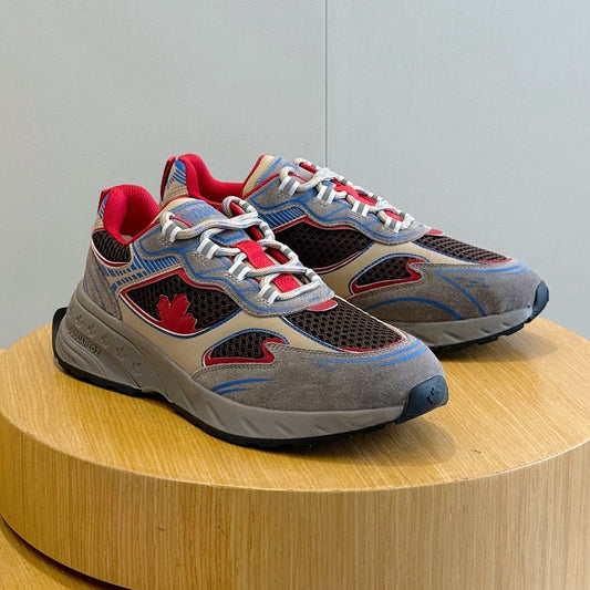 DSQUARED2 Men's shoe Leather sneakers