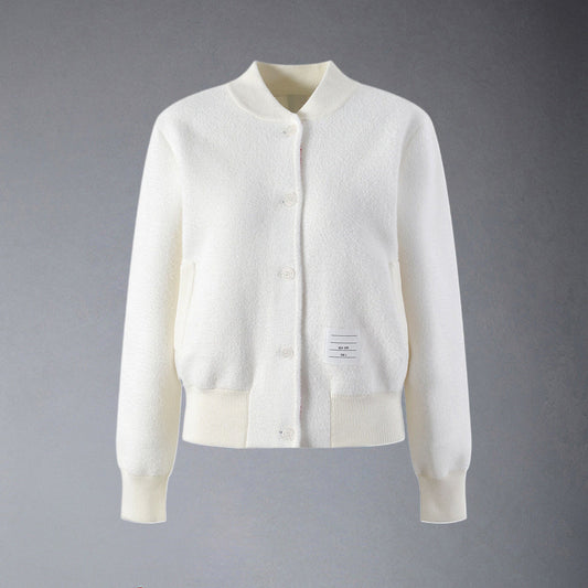 MR.TOM Women Baseball Jacket