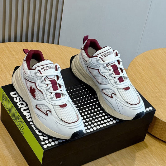 DSQUARED2 Men's shoe Leather sneakers