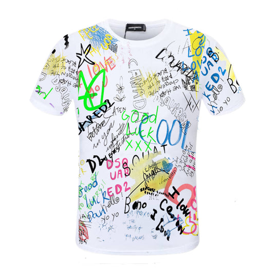 DSQUARED2 2025SS Graffiti T-shirt