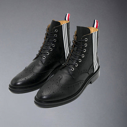 MR.TOM High Top leather Shoe