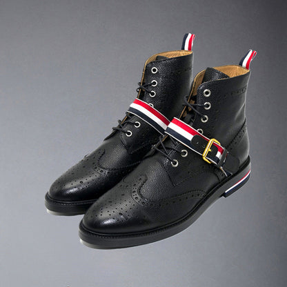 MR.TOM High top leather Shoe