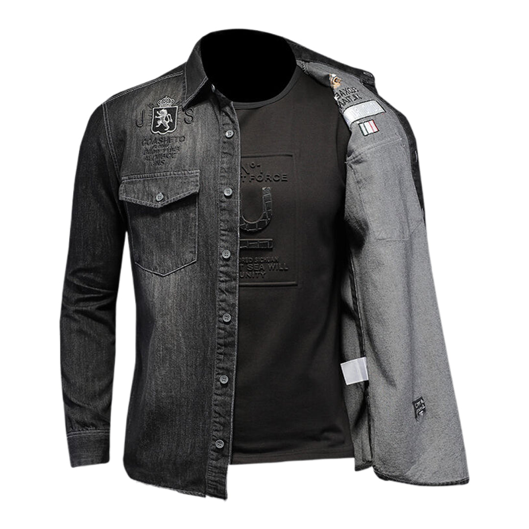 DSQUARED2 Black Denim Jacket