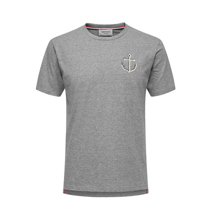 MR.TOM Anchor embroidery T-shirt