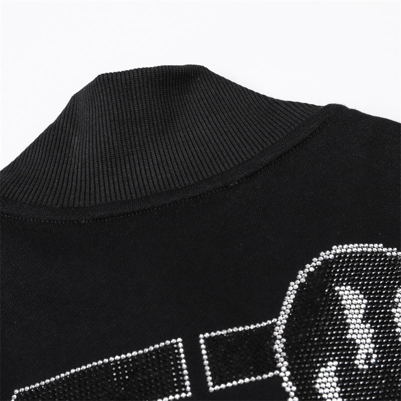 New-2025SS Stand collar sweatshirt